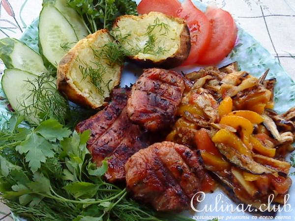 Мясо на решётке(вариант)