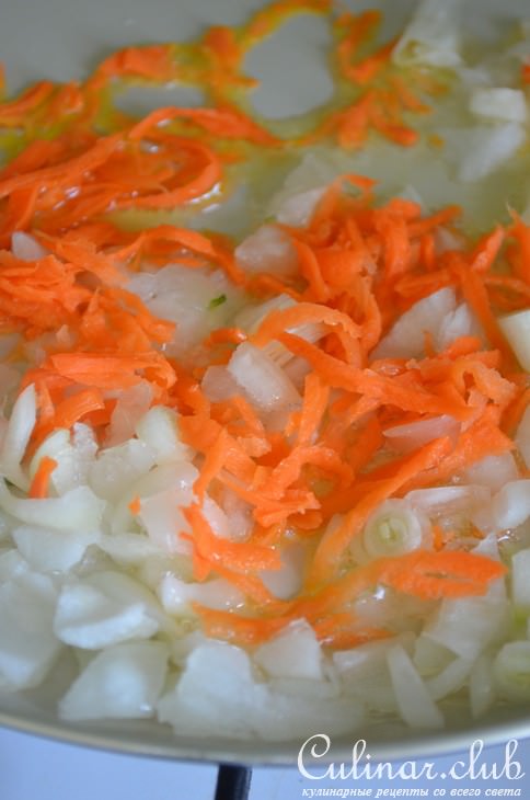 Луковые чашечки с пшеничной крупой