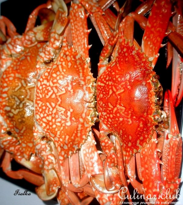 Boiled Crabs или Варёные крабы по китайски