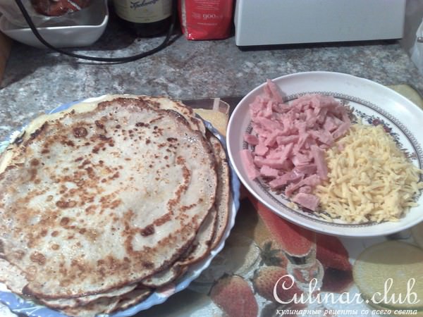 блинчики с начинкой