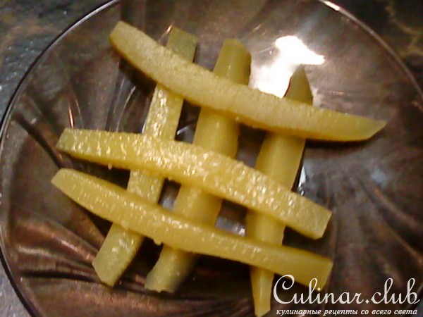 ЗАКУСКА ИЗ КРАБОВЫХ ПАЛОЧЕК