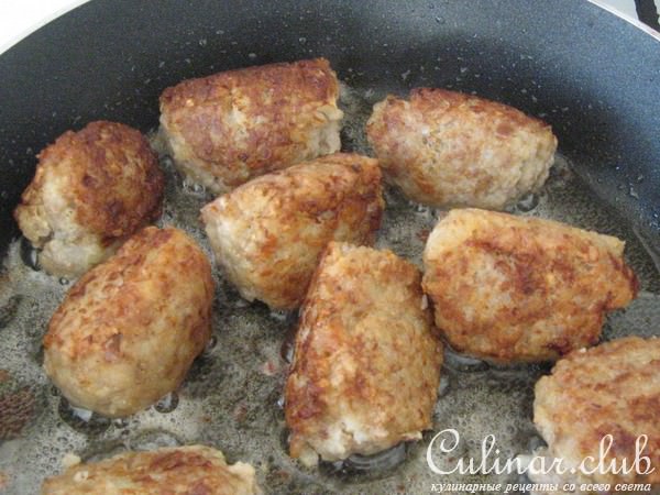 Гречаники мясные