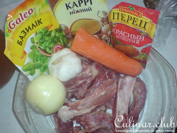 Шейки и ребра в сочетании