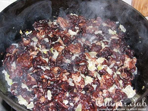 Строчки в сметане а ля жульен