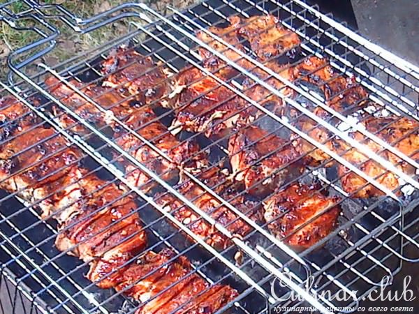 Мясо на решётке(вариант)