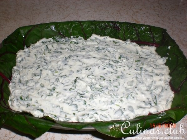 Йогуртовый пирог "Зеленый" (вариант)