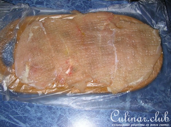 Рулет куриный "Солнышко"