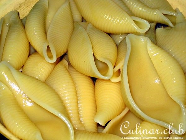 Фаршированые ракушки(вариант).