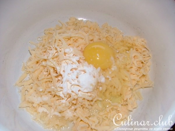 Сырные шарики с креветкой
