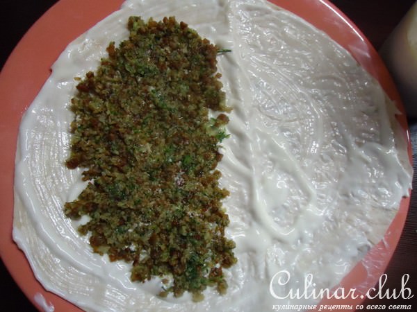 Кутабы "Скоростные" с мясом и сыром!!!)))