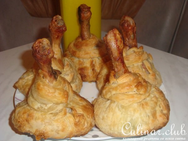 Куринные ножки в мешочке.