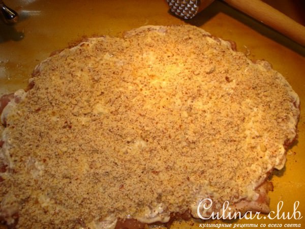 Фаршированная куриная грудка