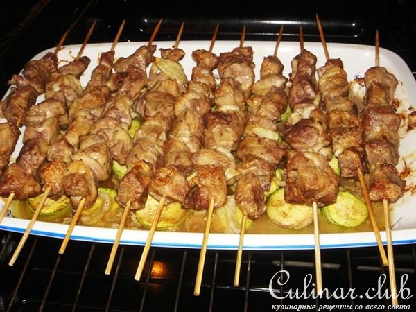 Шашлыки по-домашнему