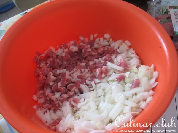 Пирог с мясом и картошкой (вариант)