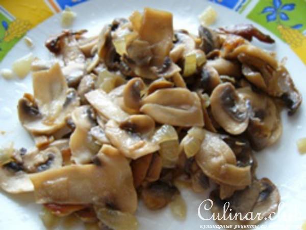 Битки с грибами и сыром