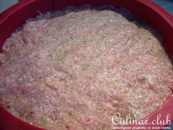 Картофельно-мясной торт "Перевертыш"