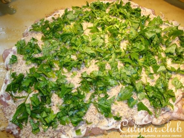Фаршированная куриная грудка