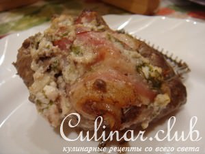 Мясные рулетики с творогом