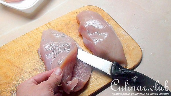 Рулетики из куриного филе с отварным яйцом и зеленью «С добрым утром, любимый!» :) 