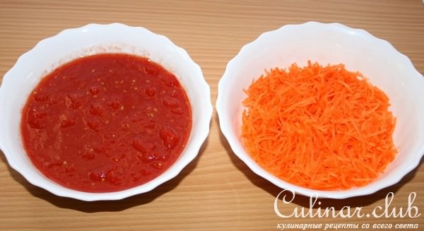 Хрустящий лосось с овощным соусом
