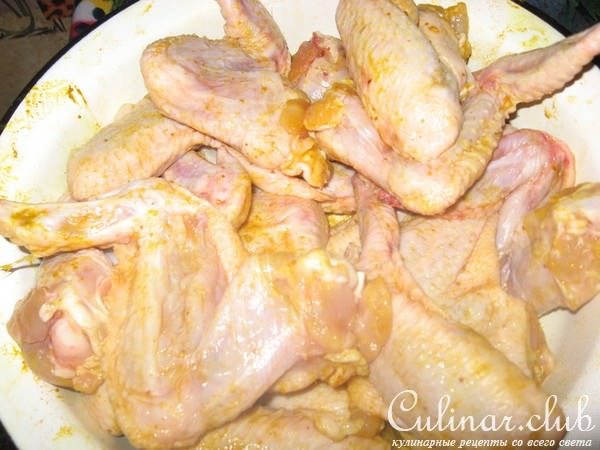 Крылышки куриные рубиновые(вариант)