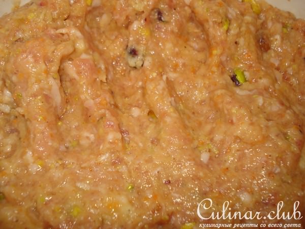 Мясной рулет-кольцо