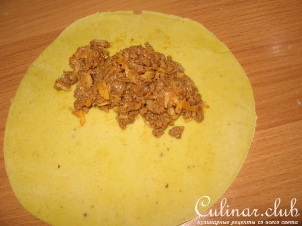 Чимичанга с мясом