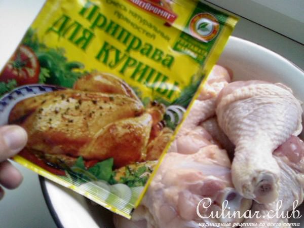 Куриные голяшечки в хмельном медовом соусе