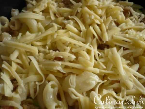 «Лазанья» по-флотски с кабачком