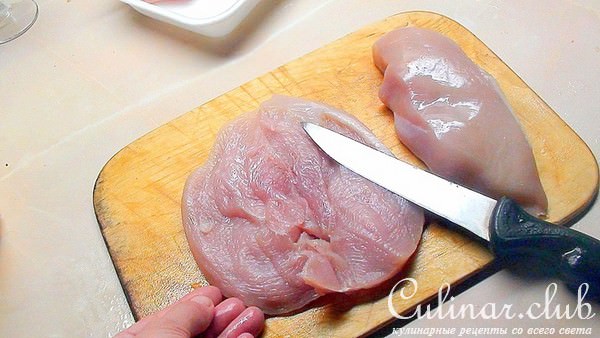 Рулетики из куриного филе с отварным яйцом и зеленью «С добрым утром, любимый!» :) 