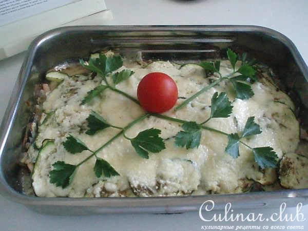 Кабачковая лазанья для тестирования