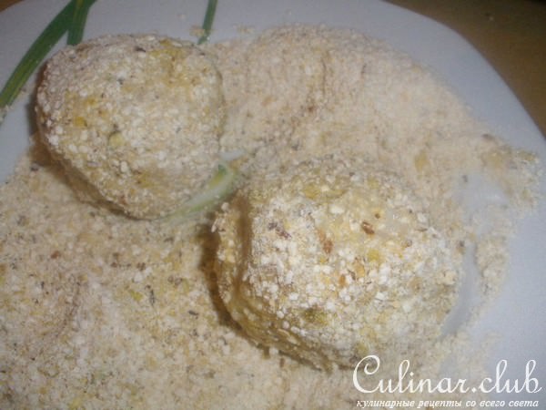 Аранчини с мясной начинкой 