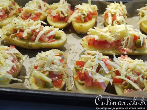 Картофельная брускетта