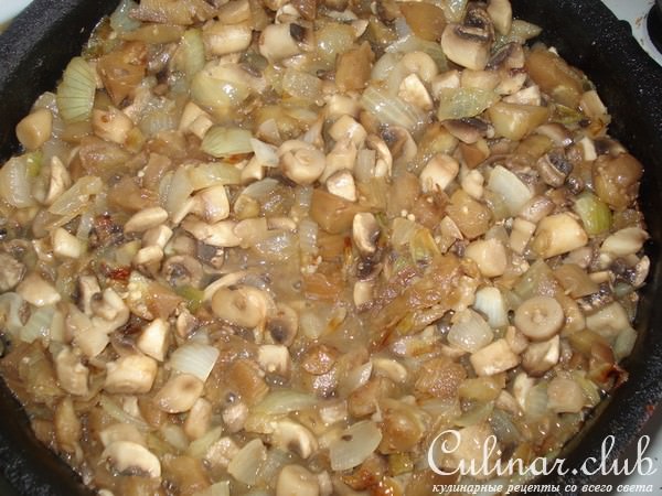 Ассорти из кабачков и баклажанов (с грибами)
