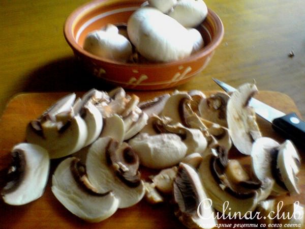 Хрустящие драники с шампиньонами