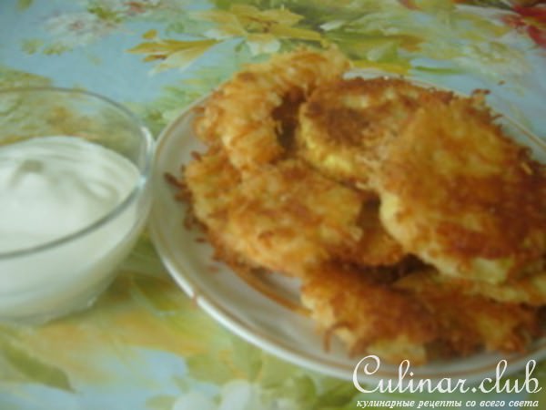 Кабачки «Лохматые» (вариант жареных кабачков) 