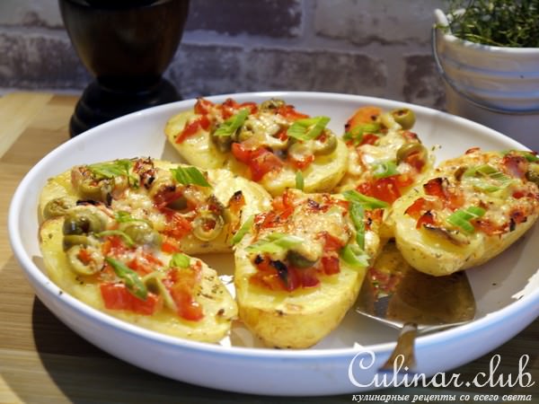 Картофельная брускетта