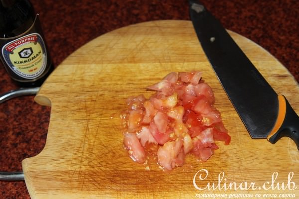Прованская закуска в лаваше с томатами и моцареллой