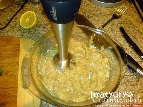 Бабагануш ( ) по-вегетариански, рецепт от Тима Мельцера - «Schmeckt nicht, gibt39;s nicht»