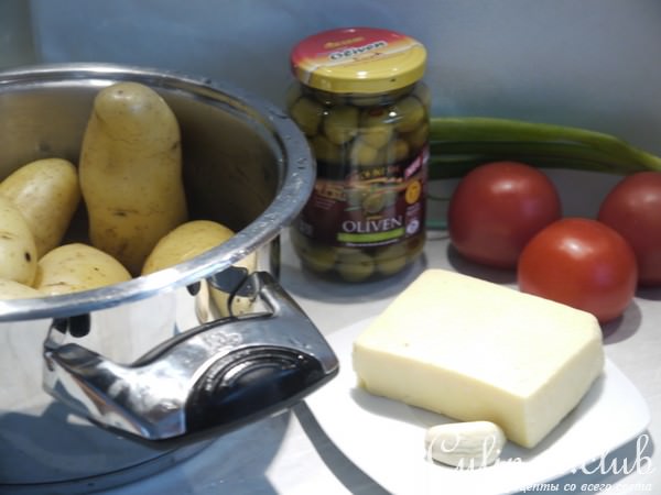 Картофельная брускетта