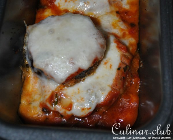 Melanzane alla Parmigiana (Пармиджана из баклажанов) 