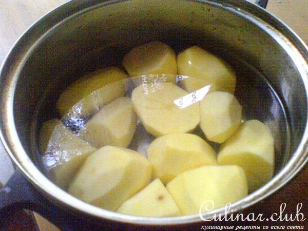Картофельные ватрушки с грибами