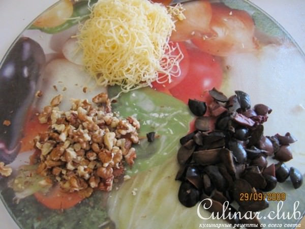 Теплый Каталонский салат