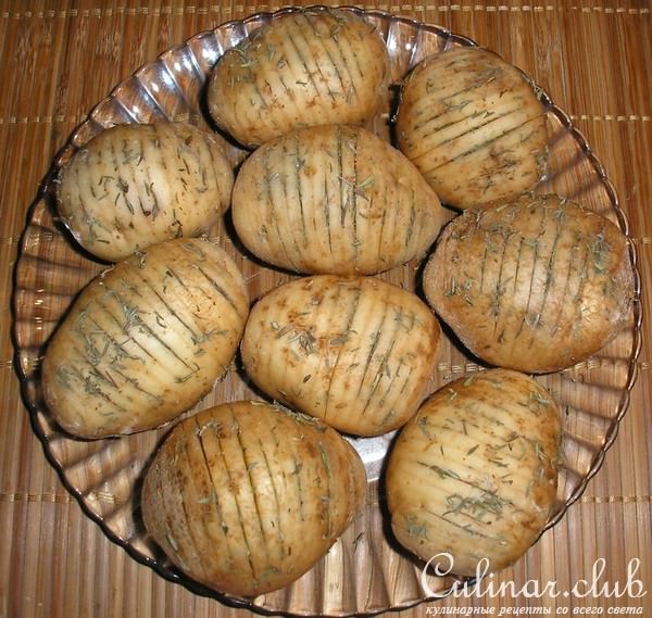 КАРТОФЕЛЬНАЯ "ГАРМОШКА"
