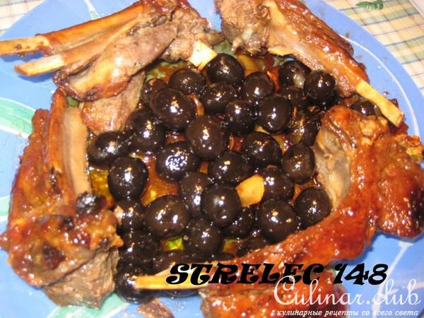 Жареные маслины.