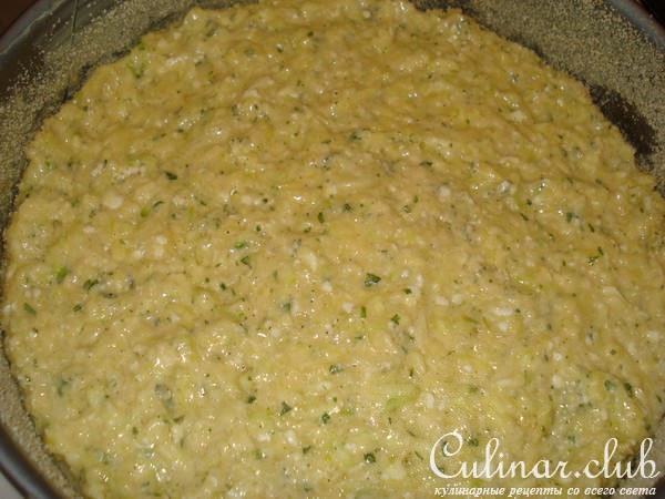 запеканка из кабачков с сыром
