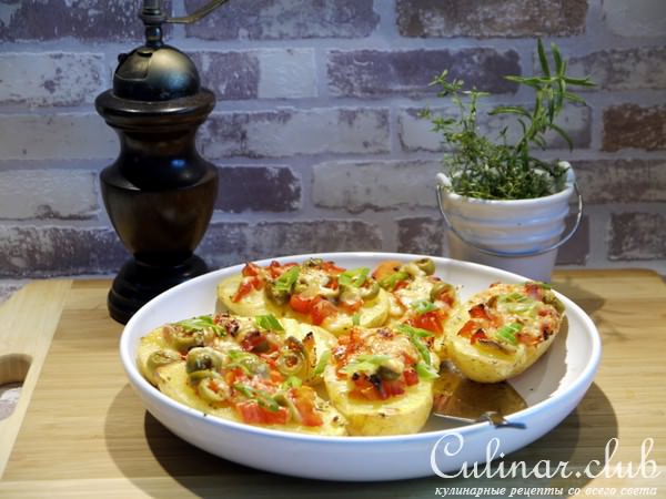 Картофельная брускетта