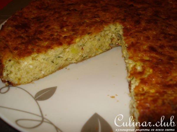запеканка из кабачков с сыром