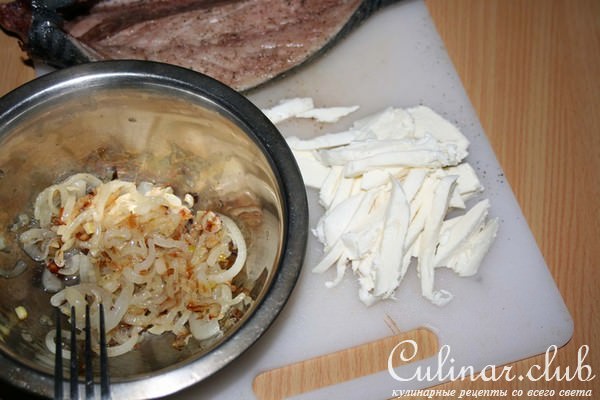 Скумбрия фаршированная