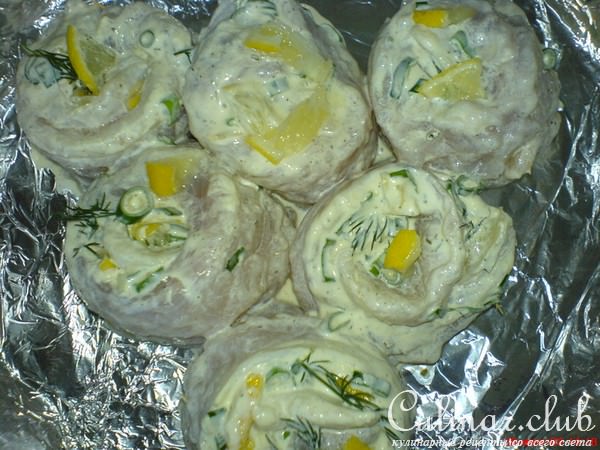 Рыбные рулетики